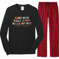 Speech Therapy Speech Language Pathologist SLP Women Long Sleeve Pajama Set