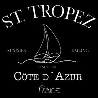 St. Tropez Summer Sailing Cooling Performance Crew T-Shirt