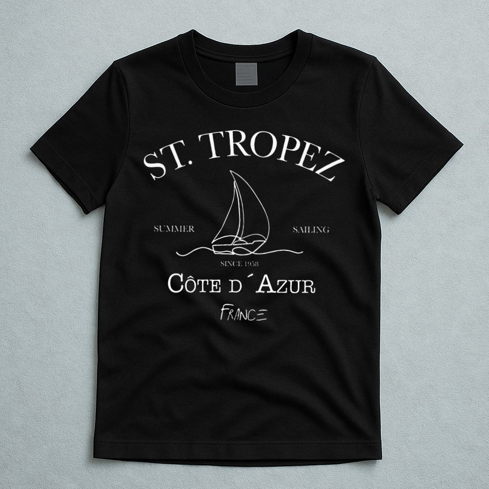St. Tropez Summer Sailing T-Shirt