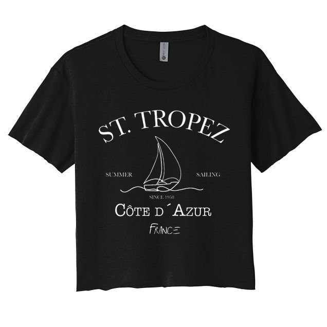 St. Tropez Summer Sailing Crop Top