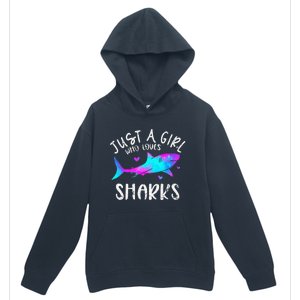 Shark Tshirt Shark Lover Tshirt Girls Funny Shark Urban Pullover Hoodie