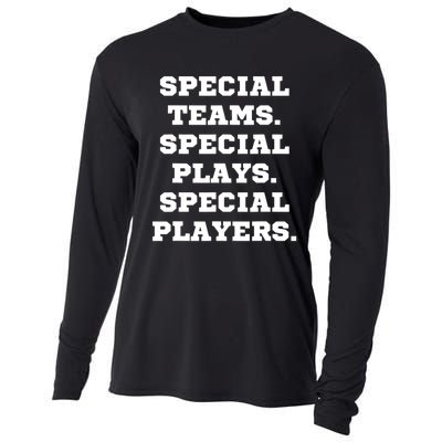 Special Teams Special Plays Special Players Funny Cooling Performance Long Sleeve Crew