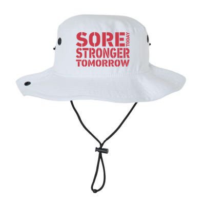 Sore Today Stronger Tomorrow Get In Shape Exercise And Workout Gift Legacy Cool Fit Booney Bucket Hat