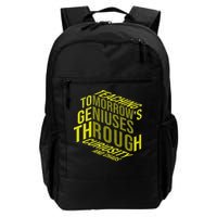 Science Teacher Scientist Teaching Tomorrows Geniuses Quote Backpack