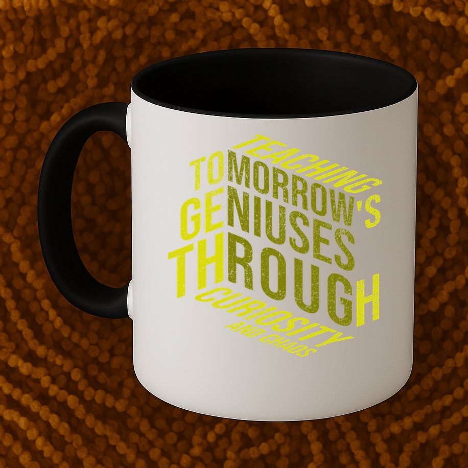 Science Teacher Scientist Teaching Tomorrows Geniuses Quote Mug