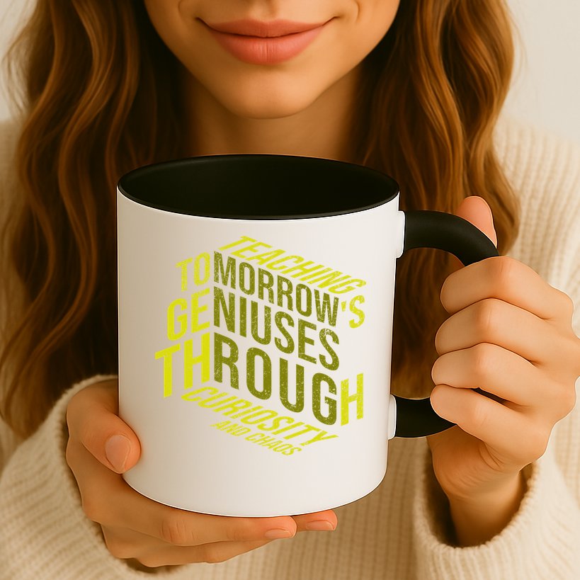 Science Teacher Scientist Teaching Tomorrows Geniuses Quote Mug