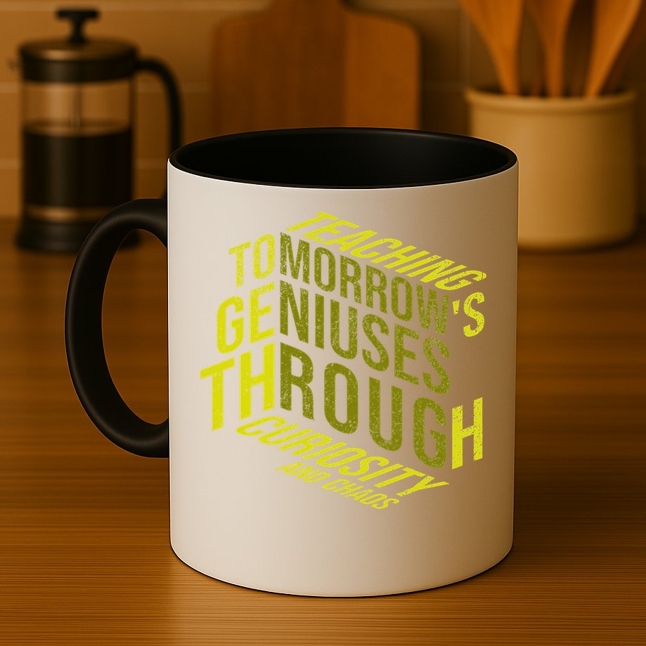 Science Teacher Scientist Teaching Tomorrows Geniuses Quote Mug