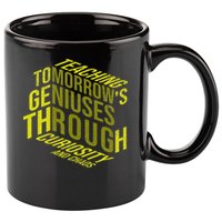 Science Teacher Scientist Teaching Tomorrows Geniuses Quote 11oz C Handle Ceramic Mug