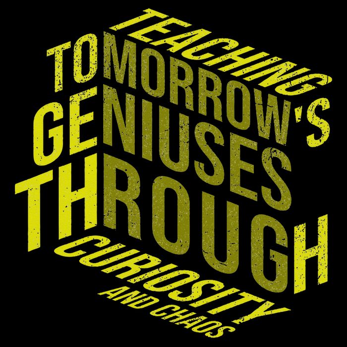 Science Teacher Scientist Teaching Tomorrows Geniuses Quote 16 in Basic Backpack