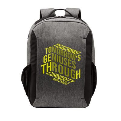 Science Teacher Scientist Teaching Tomorrows Geniuses Quote Vector Backpack