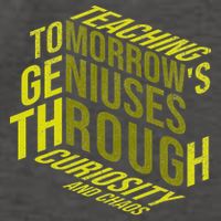 Science Teacher Scientist Teaching Tomorrows Geniuses Quote Vector Backpack
