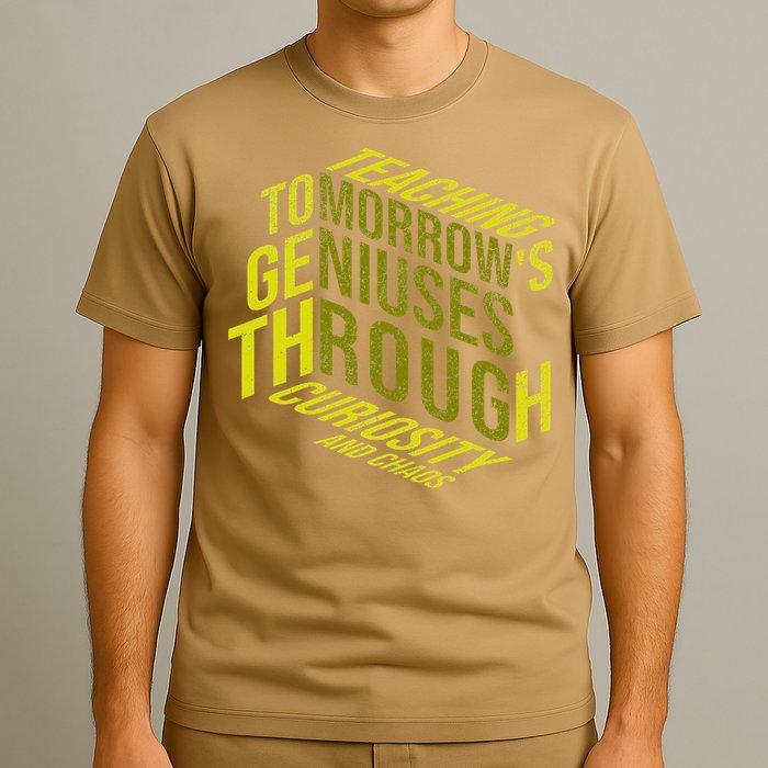 Science Teacher Scientist Teaching Tomorrows Geniuses Quote T-Shirt