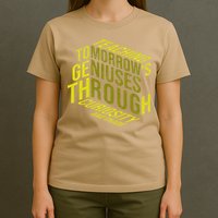 Science Teacher Scientist Teaching Tomorrows Geniuses Quote T-Shirt