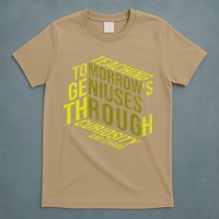 Science Teacher Scientist Teaching Tomorrows Geniuses Quote T-Shirt