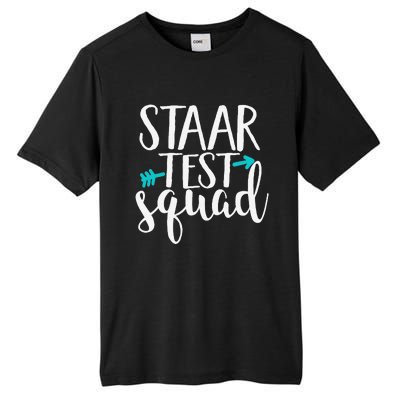 Staar Test Squad Elementary Teacher Test Day Tall Fusion ChromaSoft Performance T-Shirt