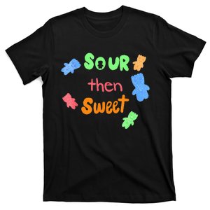 Sour Then Sweet Sour Candy Patch Kids Christmas T-Shirt