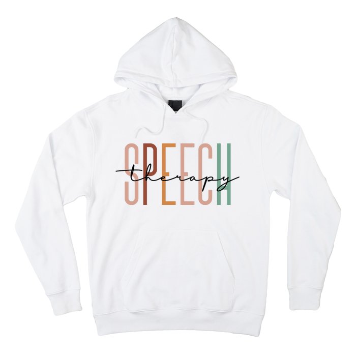 Speech Therapy Speech Language Pathologist Therapist Hoodie