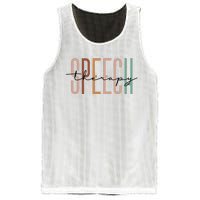 Speech Therapy Speech Language Pathologist Therapist Mesh Reversible Basketball Jersey Tank