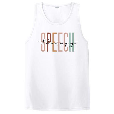 Speech Therapy Speech Language Pathologist Therapist PosiCharge Competitor Tank