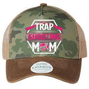 Skeet Trap Shooting Mom funny Mother's Day Legacy Tie Dye Trucker Hat