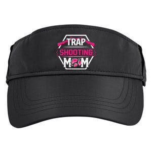 Skeet Trap Shooting Mom funny Mother's Day Adult Drive Performance Visor