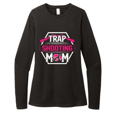 Skeet Trap Shooting Mom funny Mother's Day Womens CVC Long Sleeve Shirt