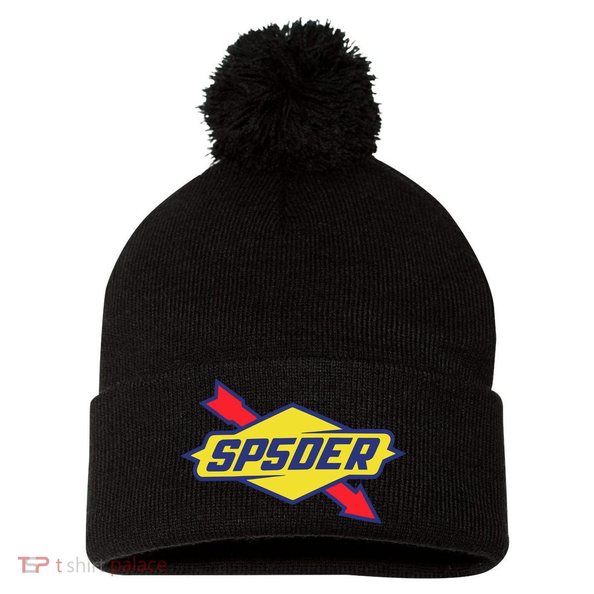 Sp5der The Spot Pom Pom 12in Knit Beanie