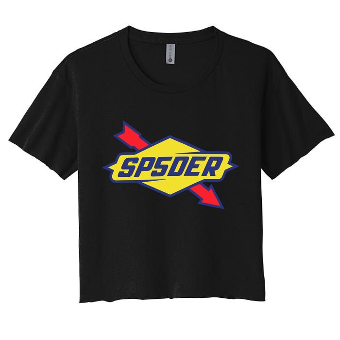 Sp5der The Spot Women's Crop Top Tee