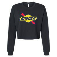 Sp5der The Spot Cropped Pullover Crew