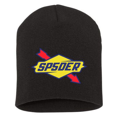 Sp5der The Spot Short Acrylic Beanie