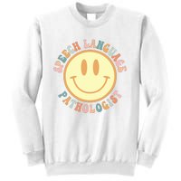 Speech Therapy Speech Language Pathologist Therapist Retro Sweatshirt