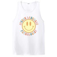 Speech Therapy Speech Language Pathologist Therapist Retro PosiCharge Competitor Tank