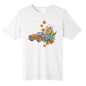 Surfing Tropical Summer Retro Truck Tall Fusion ChromaSoft Performance T-Shirt