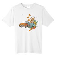 Surfing Tropical Summer Retro Truck Tall Fusion ChromaSoft Performance T-Shirt