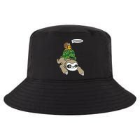 Sloth Turtle Snail Piggyback Animal Running Wild Cool Comfort Performance Bucket Hat