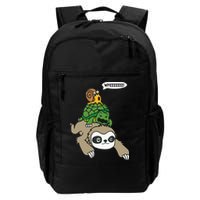 Sloth Turtle Snail Piggyback Animal Running Wild Backpack