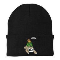 Sloth Turtle Snail Piggyback Animal Running Wild Beanie