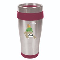 Sloth Turtle Snail Piggyback Animal Running Wild 16oz Travel Tumbler