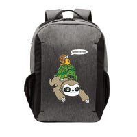 Sloth Turtle Snail Piggyback Animal Running Wild Vector Backpack