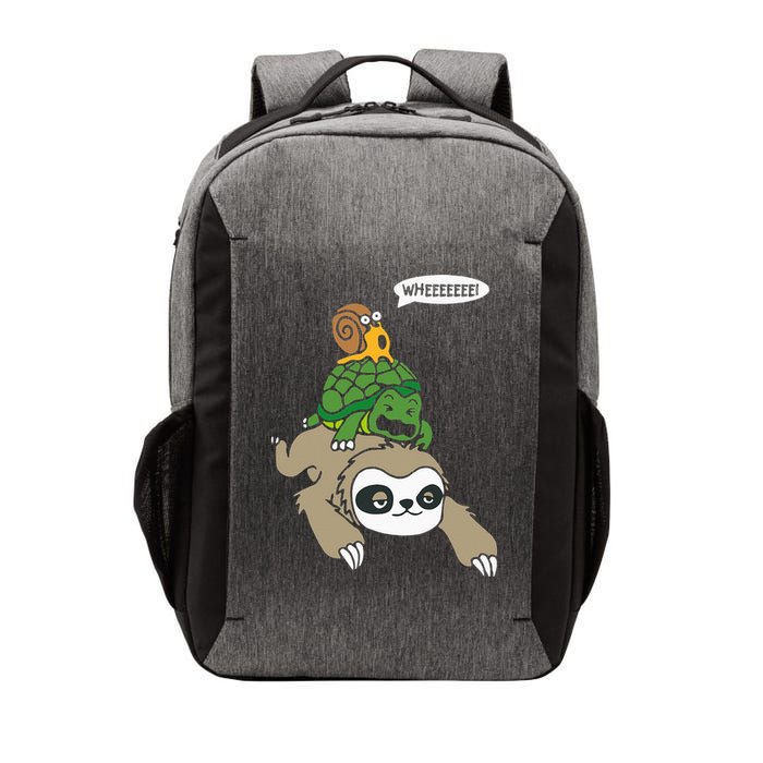 Sloth Turtle Snail Piggyback Animal Running Wild Vector Backpack