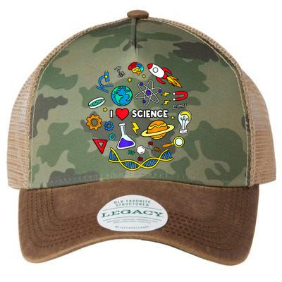 Science Tshirt, Science Lover Shirt, I Love Science Legacy Tie Dye Trucker Hat