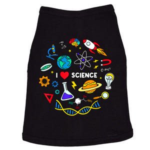 Science Tshirt, Science Lover Shirt, I Love Science Doggie Tank