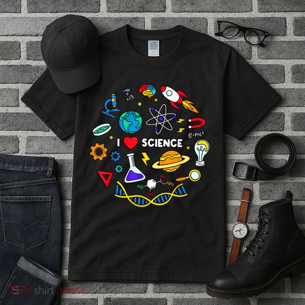 Science Tshirt, Science Lover Shirt, I Love Science Tall T-Shirt