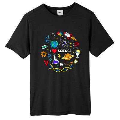 Science Tshirt, Science Lover Shirt, I Love Science Tall Fusion ChromaSoft Performance T-Shirt