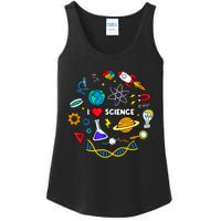 Science Tshirt, Science Lover Shirt, I Love Science Ladies Essential Tank