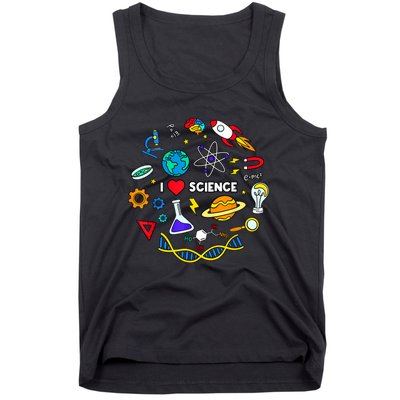 Science Tshirt, Science Lover Shirt, I Love Science Tank Top