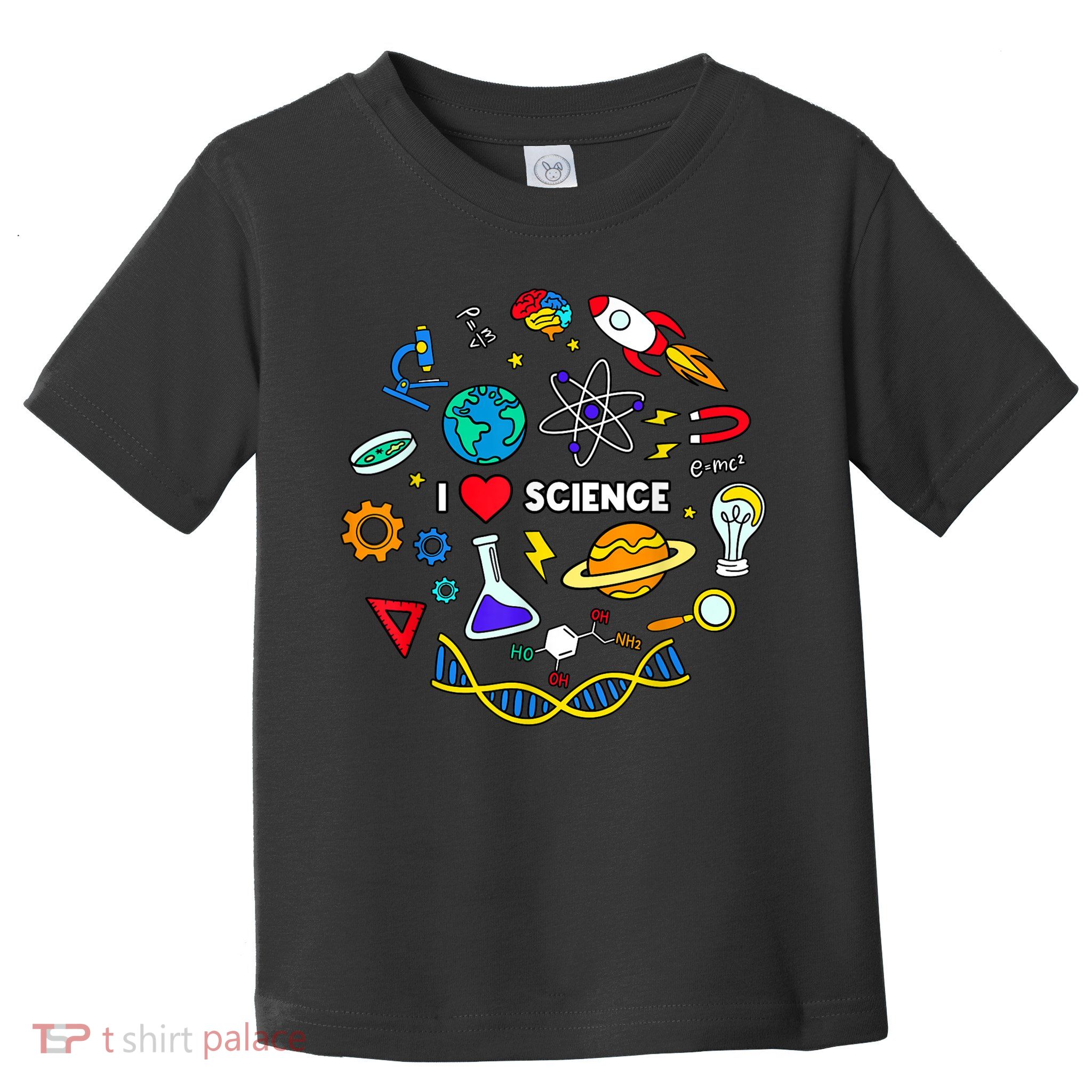 Science Tshirt, Science Lover Shirt, I Love Science Toddler T-Shirt