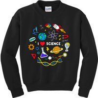 Science Tshirt, Science Lover Shirt, I Love Science Kids Sweatshirt