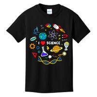 Science Tshirt, Science Lover Shirt, I Love Science Kids T-Shirt