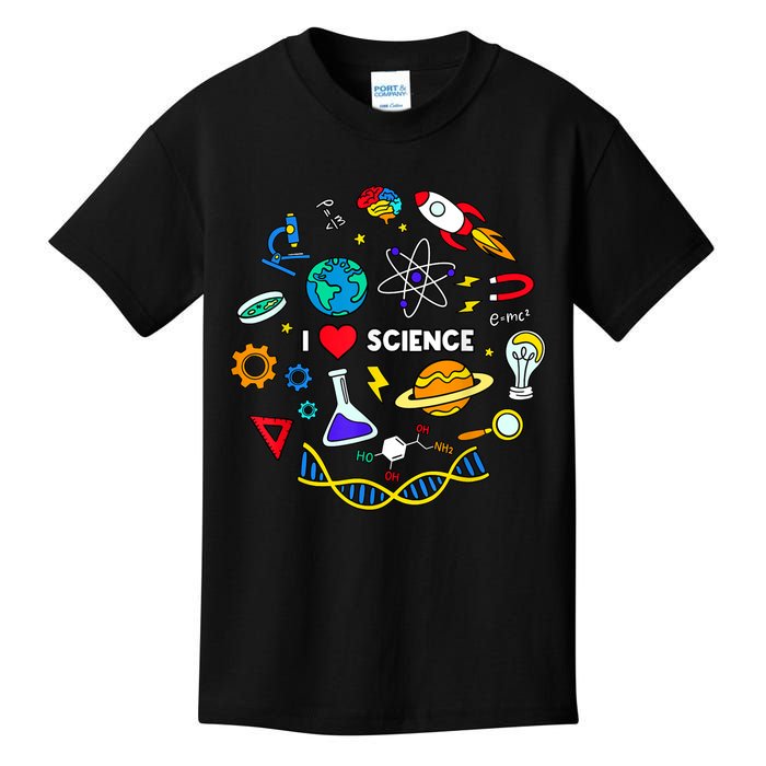 Science Tshirt, Science Lover Shirt, I Love Science Kids T-Shirt